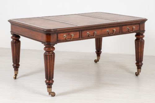 William IV Style Mahogany Writing Table
