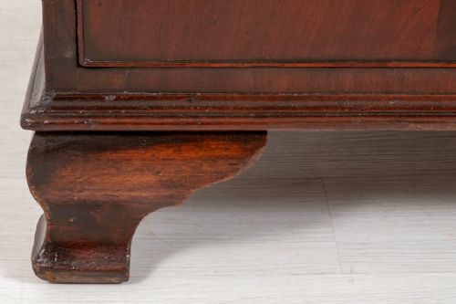 fig 1. Unusually Large Georgian Mahogany Bureau