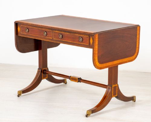 Mahogany Regency Style Sofa Table
