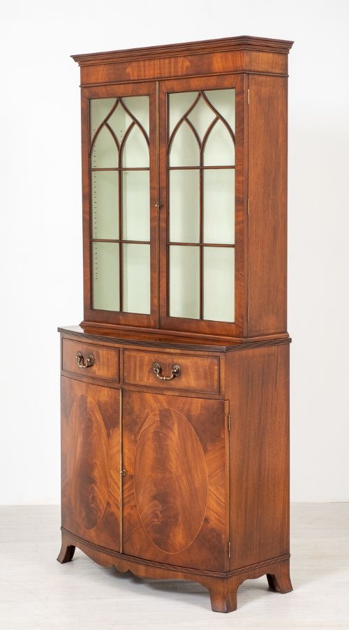 Regency Style Mahogany Bookcase