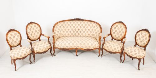 Victorian Rosewood Parlour Suite