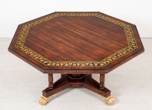Amazing Regency Style Rosewood Centre Table