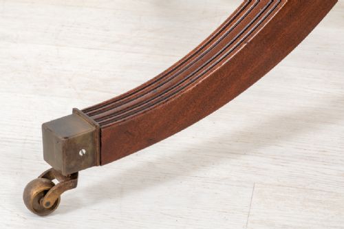 fig 1. Regency Style Mahogany Pedestal Dining Table