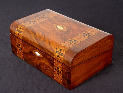 Victorian Walnut Writing Slope