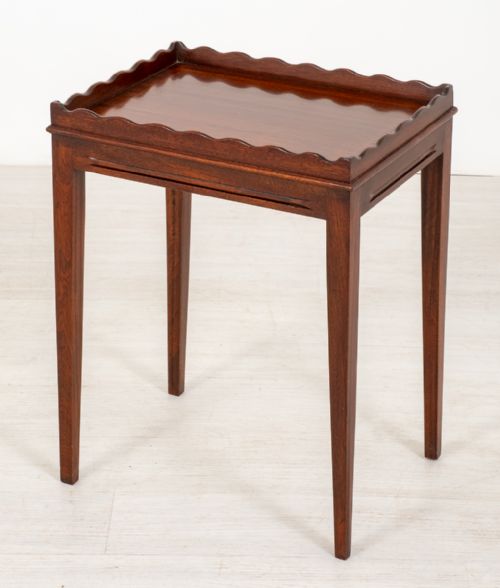 Small Mahogany Occasional Table