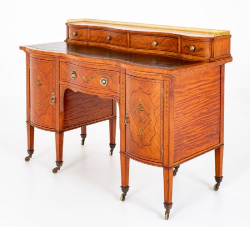 Stunning Satinwood Writing Desk