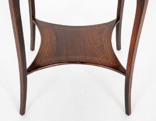 PRETTY ROSEWOOD OCCASIONAL TABLE - ADDITIONAL PHOTO 1