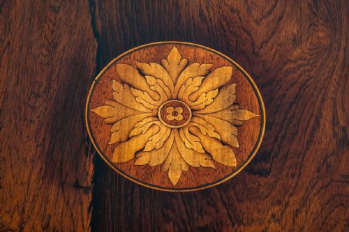 PRETTY ROSEWOOD OCCASIONAL TABLE - ADDITIONAL PHOTO 2