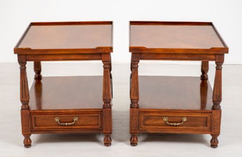 Pair of Mahogany End Tables