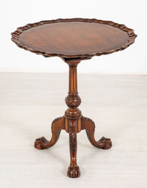 Chippendale Style Mahogany Wine Table