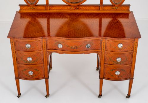 fig 1. Antique Satinwood Dressing Table