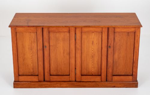 fig 1. Antique Pitch Pine Cabinet