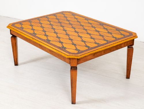 Satinwood Inlaid Coffee Table