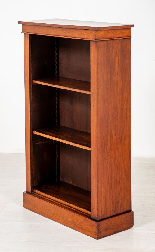 Victorian Mahogany Open Bookcase