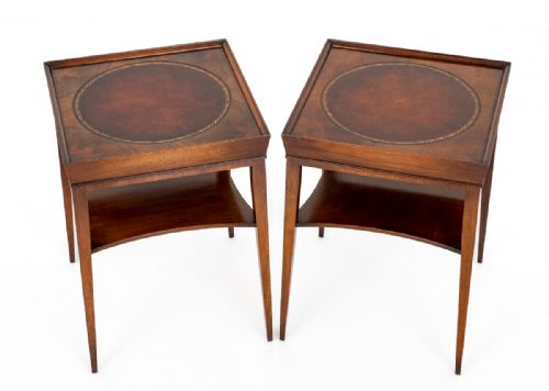 Pair of Mahogany End Tables