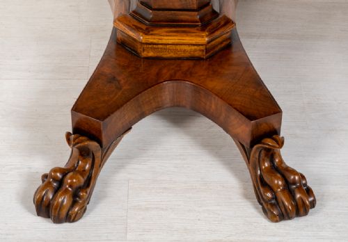 fig 1. Walnut Regency Style Dining Table