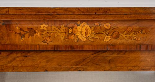 VICTORIAN AND WALNUT INLAID PIER CABINET - ADDITIONAL PHOTO 3