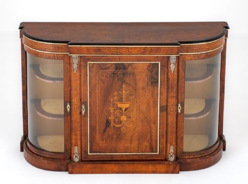 Victorian Walnut Credenza