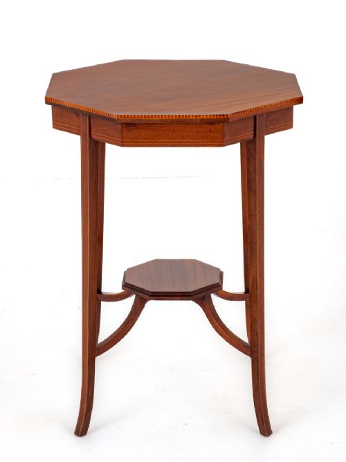 Sheraton Revival Mahogany Occasional Table