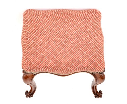 VICTORIAN ROSEWOOD STOOL - ADDITIONAL PHOTO 6