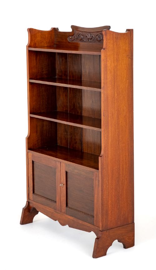 Arts and Crafts Mahogany Bookcase