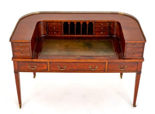 fig 1. Large Mahogany Regency Revival Carlton House Style