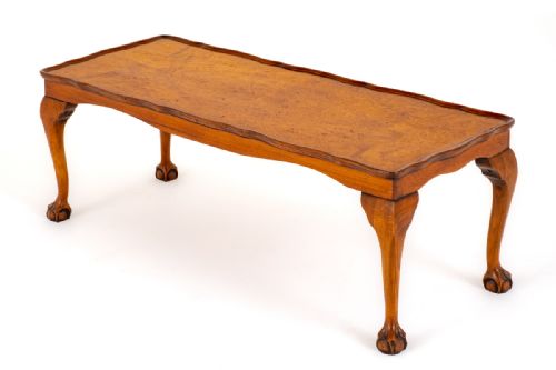 Walnut Queen Anne Style Coffee Table