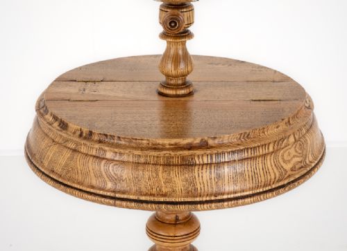 VICTORIAN ASH SHAVING STAND - ADDITIONAL PHOTO 1