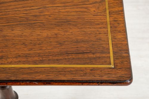 VERY PRETTY REGENCY ROSEWOOD OCCASIONAL TABLE - ADDITIONAL PHOTO 3