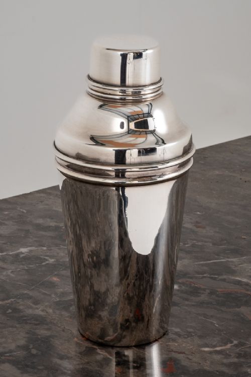 Art Deco Silver Plate Cocktail Shaker