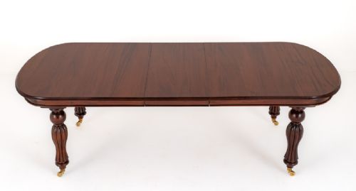 fig 1. Victorian Style Mahogany Dining Table