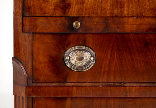 ENGLISH REGENCY MAHOGANY CYLINDER DESK - ADDITIONAL PHOTO 7