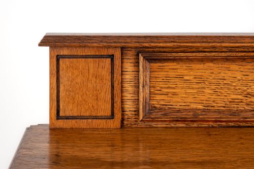 IMPRESSIVE VICTORIAN OAK SERVING TABLE - ADDITIONAL PHOTO 3