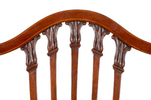 fig 1. Good Quality Set of 8 Mahogany Dining Chairs