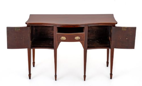 GEORGIAN STYLE MAHOGANY SIDEBOARD - ADDITIONAL PHOTO 4