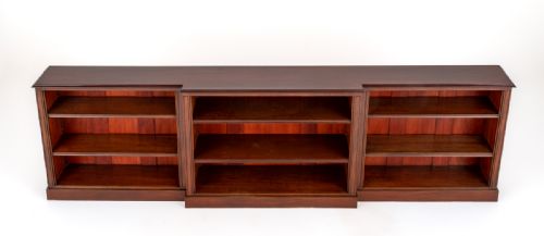Large Mid Victorian Mahogany Bookcase