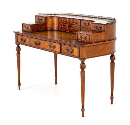 Mahogany Carlton House Desk.