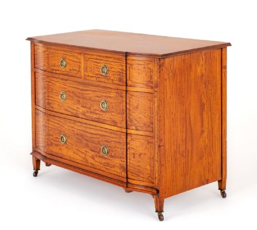 Stunning Satinwood Chest of Drawers