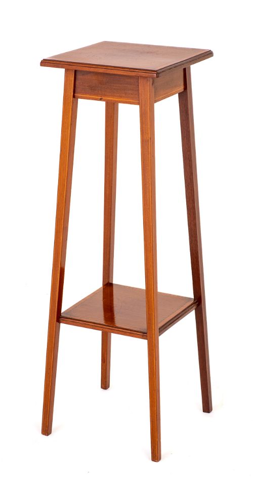 Sheraton Revival Mahogany Plant Stand