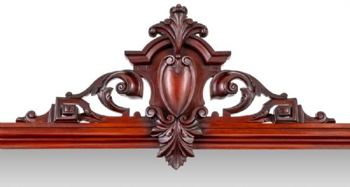 VICTORIAN MAHOGANY 4 DOOR SIDEBOARD - ADDITIONAL PHOTO 3