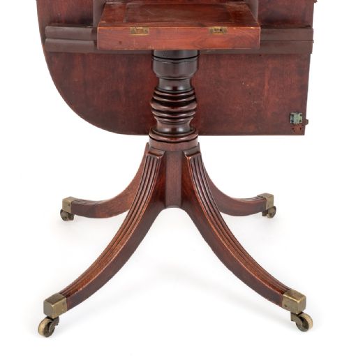 fig 1. Impressive 16 Seat Mahogany Regency Dining Table