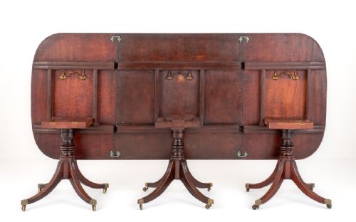 fig 2. Impressive 16 Seat Mahogany Regency Dining Table