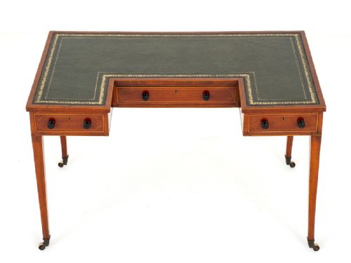 fig 1. Regency Inlaid Mahogany Writing Table