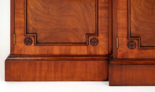 fig 1. Regency Revival Mahogany Breakfront Sideboard