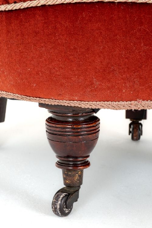 fig 1. 2 Victorian Upholstered Tub Chairs