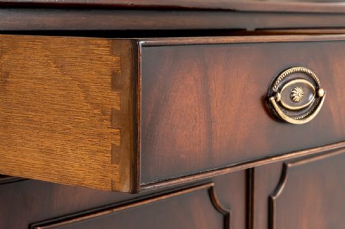 fig 1. Georgian Style Mahogany Bookcase