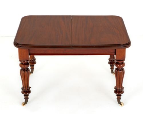 fig 1. William IV Mahogany Extending Dining Table