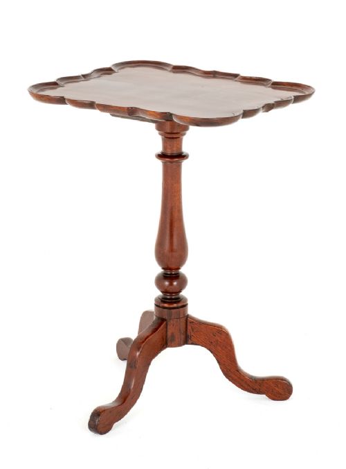 Antique Victorian Mahogany Wine Table