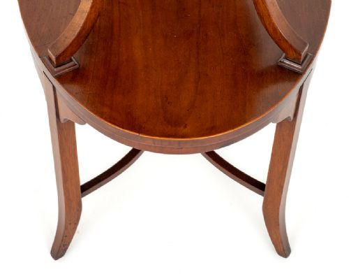 MAHOGANY SHERATON REVIVAL ETAGERE - ADDITIONAL PHOTO 6