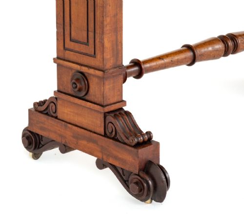 WILLIAM IV MAHOGANY DUMB WAITER - ADDITIONAL PHOTO 2